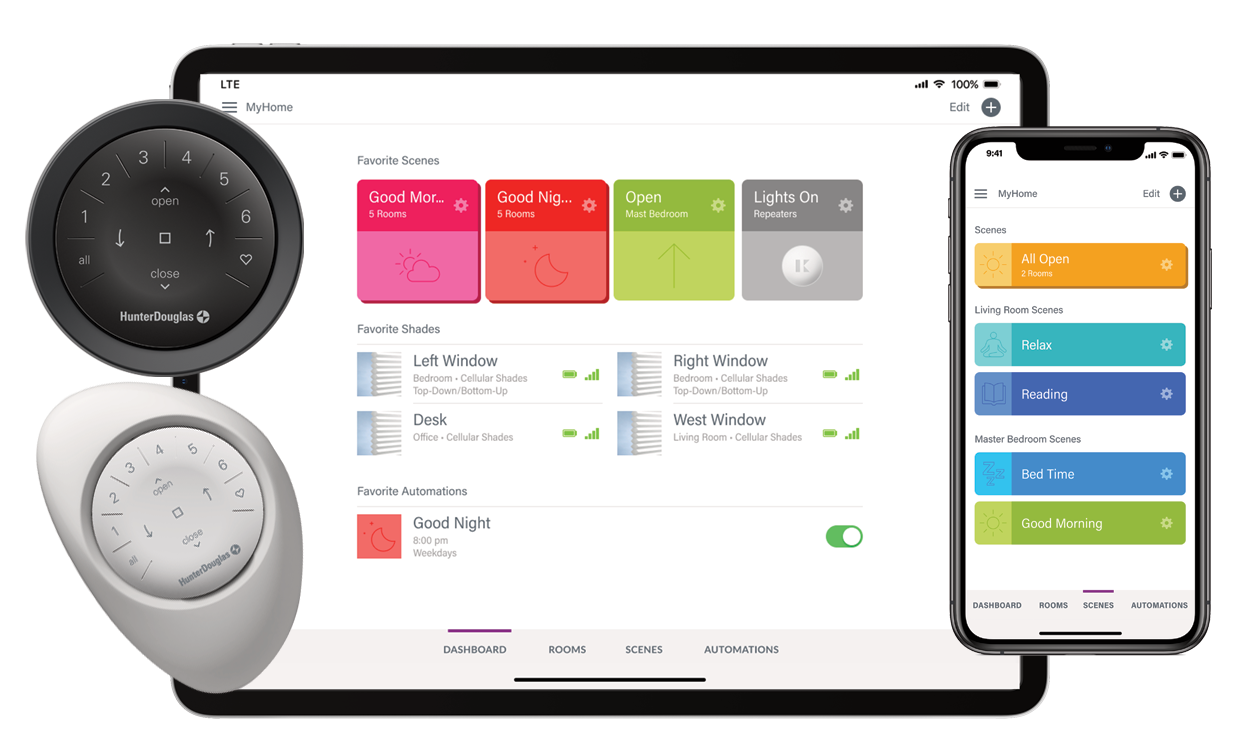 Motorized Blinds Controls